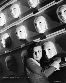 Helen Mack with masks