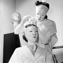 Vintage beauty masks